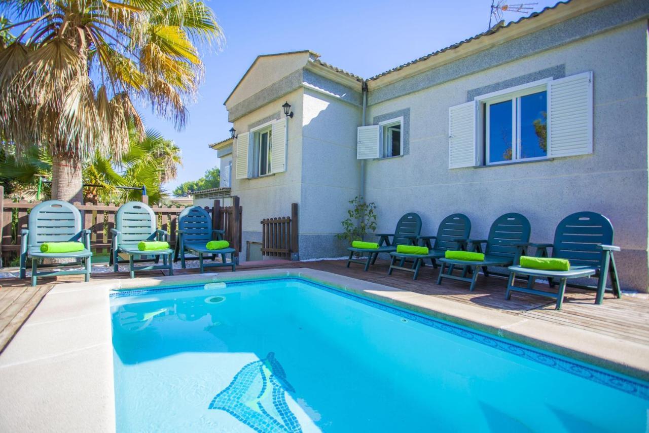 Villa Sa Marina -Figuemar- Alcúdia Buitenkant foto